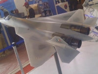 Макет FGFA на выставке Aero India 2013. Сфера социальной защиты