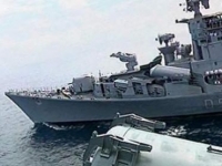 Салют наций и военно-морские учения России и Индии в Аравийском море. Фото черное море