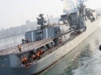 Крейсер'Адмирал Кузнецов проведет учения в Эгейском море. 