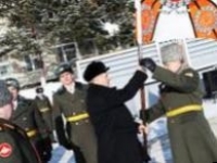 Военная часть ПВО под Комсомольском-на-Амуре получила Боевое знамя нового образца
