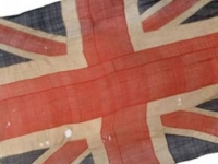 Флаг Великобритании с Трафальгарской битвы продали за 600 тысяч. 