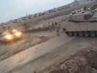 Снимок сосредоточения танков M1A1M Abrams из состава 9-й бронетанковой. Армия контрактная служба